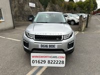 USED 2016 16 LAND ROVER RANGE ROVER EVOQUE 2.0 TD4 SE Tech SUV 5dr Diesel Manual 4WD Euro 6 (s/s) (180 ps) SATELLITE NAVIGATION* 20" BLACK DESIGN ALLOYS* CRUISE CONTROL* BLACK LEATHER SEATS* 6 SERVICE STAMPS* ONLY &pound;165 ROAD TAX**