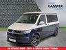 USED 2020 20 VOLKSWAGEN TRANSPORTER T6.1 2.0 TDI STARTLINE BUSINESS A/C SWB CANDY WHITE AND STARLIGHT BLUE / 20" ALLOYS WHEELS / CRUISE / APPLE CAR PLAY