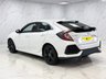 USED 2018 68 HONDA CIVIC 1.0 VTEC Turbo SR Hatchback 5dr Petrol CVT Euro 6 (s/s) (126 ps) FULL SERVICE HISTORY