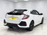 USED 2018 68 HONDA CIVIC 1.0 VTEC Turbo SR Hatchback 5dr Petrol CVT Euro 6 (s/s) (126 ps) FULL SERVICE HISTORY