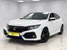 USED 2018 68 HONDA CIVIC 1.0 VTEC Turbo SR Hatchback 5dr Petrol CVT Euro 6 (s/s) (126 ps) FULL SERVICE HISTORY