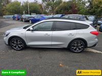 USED 2019 69 FORD FOCUS Silver 1.0T EcoBoost Estate, 55,600 miles 2 owners, Euro 6 ULEZ compliant, 6-Speed Manual, Sat Nav, Heated seats, Panoramic roof, Alloys, great spec. This 2019 Ford Focus T Active X presents an excellent opportunity with its MOT valid until October 2026, offering peace of mind for the coming years. This Euro 6 compliant model features a 1.0L petrol engine and is presented in the Active X trim. Inside, you'll find a wealth of desirable features designed for comfort and convenience, including a B&O PLAY Premium Audio System for an enhanced listening experience, front and rear parking sensors with parking assistance, and heated front seats f