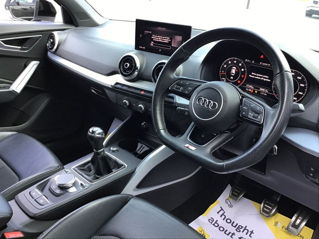 USED 2021 21 AUDI Q2 1.5 TFSI CoD 35 Black Edition SUV 5dr Petrol Manual Euro 6 (s/s) (150 ps) PEACE OF MIND MOTORING 6 MONTHS WARRANTY