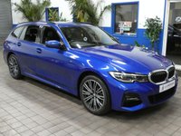 USED 2021 21 BMW 3 SERIES 2.0 330e 12kWh M Sport Touring 5dr Petrol Plug-in Hybrid Auto xDrive Euro 6 (s/s) (292 ps) SAT NAV LEATHER HEATED SEATS CRUISE CONTROL REAR VIEW CAMERA PARKING SENSORS 1 OWNER SERVICE HISTORY WARRANTY