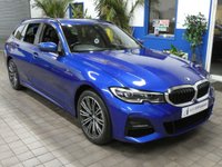 USED 2021 21 BMW 3 SERIES 2.0 330e 12kWh M Sport Touring 5dr Petrol Plug-in Hybrid Auto xDrive Euro 6 (s/s) (292 ps) SAT NAV LEATHER HEATED SEATS CRUISE CONTROL REAR VIEW CAMERA PARKING SENSORS 1 OWNER SERVICE HISTORY WARRANTY