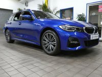 USED 2021 21 BMW 3 SERIES 2.0 330e 12kWh M Sport Touring 5dr Petrol Plug-in Hybrid Auto xDrive Euro 6 (s/s) (292 ps) SAT NAV LEATHER HEATED SEATS CRUISE CONTROL REAR VIEW CAMERA PARKING SENSORS 1 OWNER SERVICE HISTORY WARRANTY