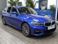 USED 2021 21 BMW 3 SERIES 2.0 330e 12kWh M Sport Touring 5dr Petrol Plug-in Hybrid Auto xDrive Euro 6 (s/s) (292 ps) SAT NAV LEATHER HEATED SEATS CRUISE CONTROL REAR VIEW CAMERA PARKING SENSORS 1 OWNER SERVICE HISTORY WARRANTY