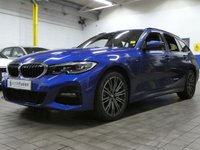 USED 2021 21 BMW 3 SERIES 2.0 330e 12kWh M Sport Touring 5dr Petrol Plug-in Hybrid Auto xDrive Euro 6 (s/s) (292 ps) SAT NAV LEATHER HEATED SEATS CRUISE CONTROL REAR VIEW CAMERA PARKING SENSORS 1 OWNER SERVICE HISTORY WARRANTY