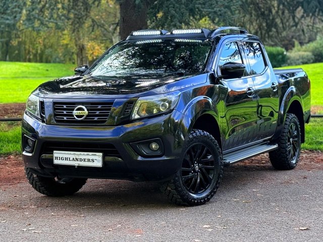 2019 19 Nissan Navara 2.3 DCI N-GUARD BLACK PACK TERRAIN TYRES DUAL POD LED SUNROOF PICKUP DOUBLE CAB SAT NAV 360 CAMERA LEATHER 4DR DIESEL AUTO 4WD EURO 6 (190 PS)