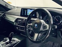 USED 2017 67 BMW 5 SERIES 2.0 520d M Sport Saloon 4dr Diesel Auto Euro 6 (s/s) (190 ps) Gloss Black Wheels | Heated Seats | Reversing Camera / Sensors | Electric Lumbar Support | Ambient Lighting