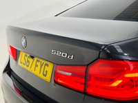 USED 2017 67 BMW 5 SERIES 2.0 520d M Sport Saloon 4dr Diesel Auto Euro 6 (s/s) (190 ps) Gloss Black Wheels | Heated Seats | Reversing Camera / Sensors | Electric Lumbar Support | Ambient Lighting