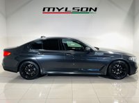 USED 2017 67 BMW 5 SERIES 2.0 520d M Sport Saloon 4dr Diesel Auto Euro 6 (s/s) (190 ps) Gloss Black Wheels | Heated Seats | Reversing Camera / Sensors | Electric Lumbar Support | Ambient Lighting