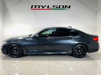 USED 2017 67 BMW 5 SERIES 2.0 520d M Sport Saloon 4dr Diesel Auto Euro 6 (s/s) (190 ps) Gloss Black Wheels | Heated Seats | Reversing Camera / Sensors | Electric Lumbar Support | Ambient Lighting