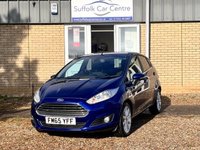USED 2016 65 FORD FIESTA 1.5 TDCi Titanium Hatchback 5dr Diesel Manual Euro 6 (75 ps) www.suffolkcarcentre.co.uk - Located at Reydon