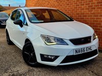 USED 2016 66 SEAT IBIZA 1.2 TSI FR Hatchback 5dr Petrol Manual Euro 6 (90 ps) 