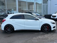 USED 2015 11 MERCEDES-BENZ A-CLASS 2.0 A45 AMG Hatchback 5dr Petrol SpdS DCT 4MATIC Euro 6 (s/s) (360 ps) AMG Package + Memory Package +