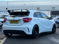 USED 2015 11 MERCEDES-BENZ A-CLASS 2.0 A45 AMG Hatchback 5dr Petrol SpdS DCT 4MATIC Euro 6 (s/s) (360 ps) AMG Package + Memory Package +