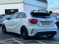 USED 2015 11 MERCEDES-BENZ A-CLASS 2.0 A45 AMG Hatchback 5dr Petrol SpdS DCT 4MATIC Euro 6 (s/s) (360 ps) AMG Package + Memory Package +