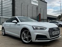 USED 2017 17 AUDI A5 3.0 TDI V6 S line Sportback S Tronic quattro Euro 6 (s/s) 5dr NICE SPEAK VERY CLEAN ULEZ