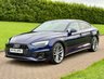 USED 2021 70 AUDI A5 2.0 TDI 35 S line Sportback 5dr Diesel S Tronic Euro 6 (s/s) (163 ps) 