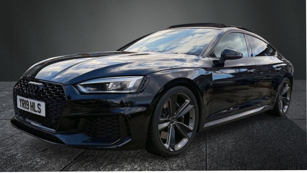 USED 2019 19 AUDI RS5 2.9 TFSI V6 Sport Edition Sportback 5dr Petrol Tiptronic quattro Euro 6 (s/s) (450 ps) PAN ROOF+R/CAMERA+APPLE CARPLAY