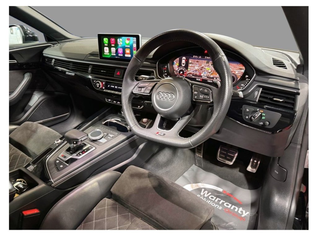 USED 2019 19 AUDI RS5 2.9 TFSI V6 Sport Edition Sportback 5dr Petrol Tiptronic quattro Euro 6 (s/s) (450 ps) PAN ROOF+R/CAMERA+APPLE CARPLAY