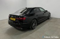 USED 2022 22 AUDI A4 2.0 TDI 35 S line Saloon 4dr Diesel S Tronic Euro 6 (s/s) (163 ps) Audi History 20" R Camera Heated Seats CarPlay