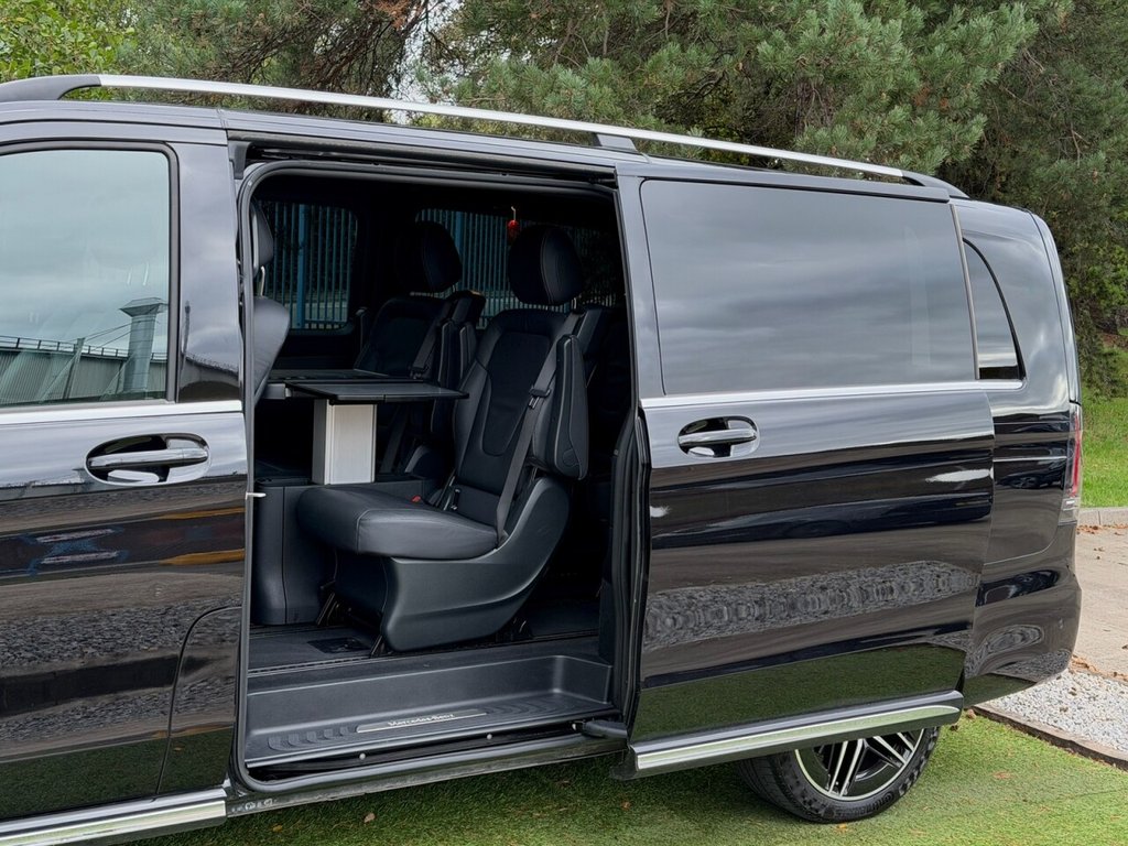 USED 2024 24 MERCEDES-BENZ V-CLASS 2.0 V300d Premium MPV 5dr Diesel G-Tronic+ Euro 6 (s/s) (7 Seat, Extra Long) (237 ps) EXTRA LONG VAT QUALIFYING LATEST VIRTUAL COCKPIT DASH TABLES