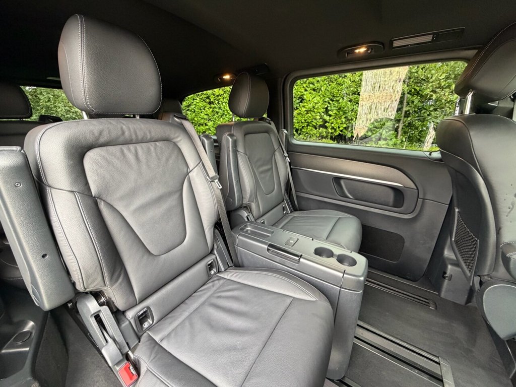 USED 2024 24 MERCEDES-BENZ V-CLASS 2.0 V300d Premium MPV 5dr Diesel G-Tronic+ Euro 6 (s/s) (7 Seat, Extra Long) (237 ps) EXTRA LONG VAT QUALIFYING LATEST VIRTUAL COCKPIT DASH TABLES