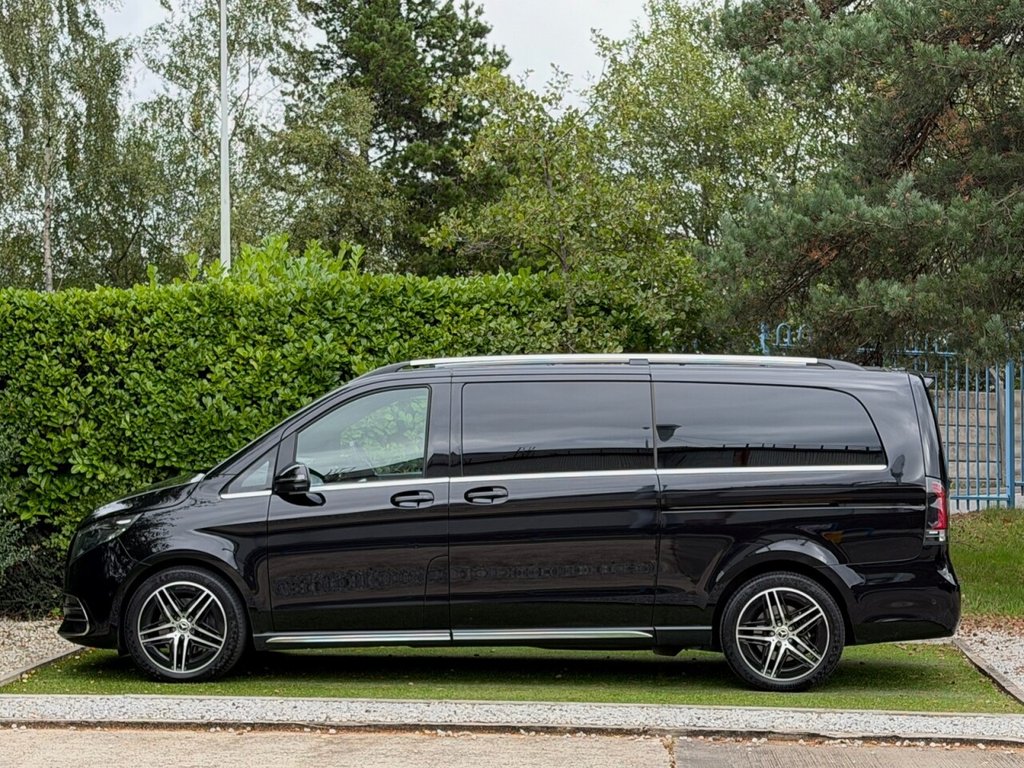 USED 2024 24 MERCEDES-BENZ V-CLASS 2.0 V300d Premium MPV 5dr Diesel G-Tronic+ Euro 6 (s/s) (7 Seat, Extra Long) (237 ps) EXTRA LONG VAT QUALIFYING LATEST VIRTUAL COCKPIT DASH TABLES