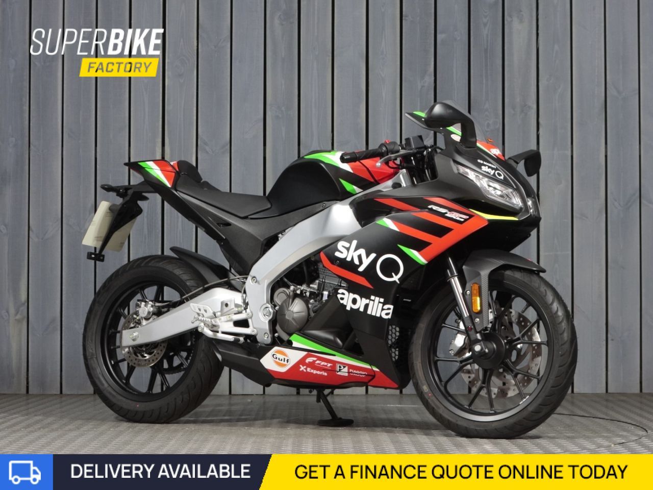 2021 APRILIA RS125 MULTI-COLOUR with 13 miles Used Motorbikes