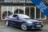 USED 2018 68 MERCEDES-BENZ C-CLASS 1.5 C200 MHEV AMG Line Coupe 2dr Petrol G-Tronic+ Euro 6 (s/s) (198 ps) AUTOMATIC, LOW MILES, SAT NAV, REAR CAMERA, BLUETOOTH, CRUISE CONTROL. HEATED SEATS