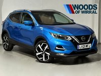 USED 2021 21 NISSAN QASHQAI 1.3 DIG-T N-Motion SUV 5dr Petrol Manual Euro 6 (s/s) (140 ps) 19"S+LEATHER+360CAM+ PAN ROOF