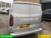 USED 2024 24 FORD TRANSIT CUSTOM Silver 2.0 EcoBlue Limited Van, 27,705 miles, 1 owner, Euro 6 ULEZ, 6-speed, A/C, Rear Camera, Alloy Wheeks, Full Service History, price +20% VAT. REAR VIEW CAMARA" APPLE CAR PLAY