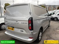 USED 2024 24 FORD TRANSIT CUSTOM Silver 2.0 EcoBlue Limited Van, 27,705 miles, 1 owner, Euro 6 ULEZ, 6-speed, A/C, Rear Camera, Alloy Wheeks, Full Service History, price +20% VAT. REAR VIEW CAMARA" APPLE CAR PLAY