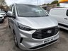 USED 2024 24 FORD TRANSIT CUSTOM Silver 2.0 EcoBlue Limited Van, 27,705 miles, 1 owner, Euro 6 ULEZ, 6-speed, A/C, Rear Camera, Alloy Wheeks, Full Service History, price +20% VAT. REAR VIEW CAMARA" APPLE CAR PLAY