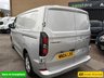 USED 2024 24 FORD TRANSIT CUSTOM Silver 2.0 EcoBlue Limited Van, 27,705 miles, 1 owner, Euro 6 ULEZ, 6-speed, A/C, Rear Camera, Alloy Wheeks, Full Service History, price +20% VAT. REAR VIEW CAMARA" APPLE CAR PLAY