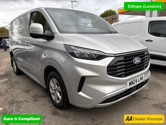 View our Ford Transit Custom Silver 2.0 EcoBlue Limited Van, 27,705 miles, 1 owner, Euro 6 ULEZ, 6-speed, A/C, Rear Camera, Alloy Wheeks, Full Service History, price +20% VAT.