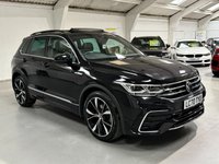 USED 2020 70 VOLKSWAGEN TIGUAN 1.5 TSI R-Line SUV 5dr Petrol DSG Euro 6 (s/s) (150 ps) PANROOF+20"S+DEEPBLACK+PARKCAM