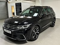 USED 2020 70 VOLKSWAGEN TIGUAN 1.5 TSI R-Line SUV 5dr Petrol DSG Euro 6 (s/s) (150 ps) PANROOF+20"S+DEEPBLACK+PARKCAM