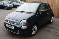 USED 2022 72 FIAT 500C 1.0 MHEV Dolcevita Convertible 2dr Petrol Manual Euro 6 (s/s) (70 bhp) ONLY 2200 MILES