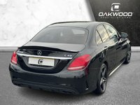USED 2017 17 MERCEDES-BENZ C 43 AMG 3.0 V6 (Premium) Saloon 4dr Petrol G-Tronic+ 4MATIC Euro 6 (s/s) (367 ps) PANORAMIC ROOF + LOW MILES + PRIVACY GLASS + FSH