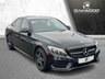 USED 2017 17 MERCEDES-BENZ C 43 AMG 3.0 V6 (Premium) Saloon 4dr Petrol G-Tronic+ 4MATIC Euro 6 (s/s) (367 ps) PANORAMIC ROOF + LOW MILES + PRIVACY GLASS + FSH