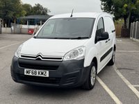 USED 2018 68 CITROEN BERLINGO 1.6 BlueHDi 850 Enterprise Panel Van 5dr Diesel Manual L1 (112 g/km, 100 bhp) This 2018 Citroen Berlingo 1.6 BlueHDi 850 Enterprise L1 5dr presents an exceptional ownership history, having been meticulously maintained by a single owner from new. This Euro 6 compliant diesel van boasts a robust 1.6 litre engine delivering 100 bhp, coupled with an impressive fuel economy of 66 mpg, making it an economical choice for your business needs. Its Enterprise trim level ensures a practical and functional interior, while the MOT remains valid until September 2026.