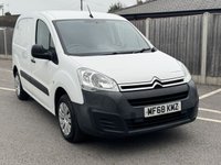 USED 2018 68 CITROEN BERLINGO 1.6 BlueHDi 850 Enterprise Panel Van 5dr Diesel Manual L1 (112 g/km, 100 bhp) This 2018 Citroen Berlingo 1.6 BlueHDi 850 Enterprise L1 5dr presents an exceptional ownership history, having been meticulously maintained by a single owner from new. This Euro 6 compliant diesel van boasts a robust 1.6 litre engine delivering 100 bhp, coupled with an impressive fuel economy of 66 mpg, making it an economical choice for your business needs. Its Enterprise trim level ensures a practical and functional interior, while the MOT remains valid until September 2026.