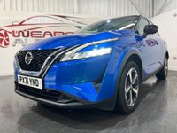 USED 2021 71 NISSAN QASHQAI 1.3 DIG-T MHEV N-Connecta SUV 5dr Petrol Hybrid XTRON Euro 6 (s/s) (158 ps) 2 keys, FSH, pan roof, reverse cam
