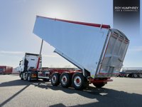 USED 2026 WEIGHTLIFTER BODIES BULK ALLOY TIPPER Tri Axle 70 Cu.yd Blowing Trailer WEIGHER | ALLOYS | AIR SUSP