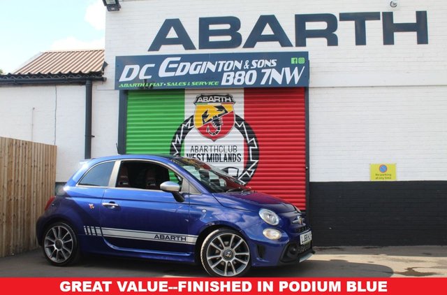 View our Abarth 595 1.4 T-Jet Turismo 70th Hatchback 3dr Petrol Manual Euro 6 (165 bhp)