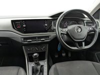 USED 2018 18 VOLKSWAGEN POLO 1.0 SE Hatchback 5dr Petrol Manual Euro 6 (s/s) (65 ps) 15'' ALLOY WHEELS, APPLE CARPLAY - ANDROID AUTO  , BLUETOOTH CONNECTIVITY , HEATED CLOTH SEATS , MIRROR LINK , A/C