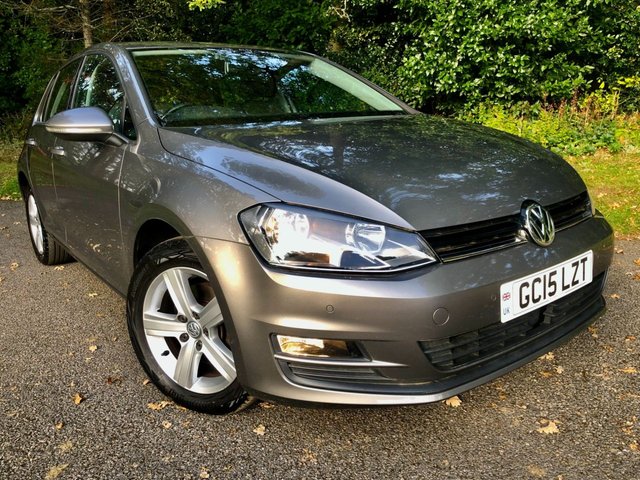 2015 15 Volkswagen Golf 1.4 TSI BlueMotion Tech Match Hatchback 5dr Petrol Manual Euro 5 (s/s) (122 ps)1 RETIRED LADY OWNER SINCE 2016 WITH ONLY 52,000 MILES AND X5 SERVICE STAMPS//ADAPTIVE CRUISE CONTROL/FRONT ASSIST-DISTANCE MONITOR CITYEMERGBRAKE//ALLOYS//X11 AIRBAGS//BLUETOOTH//MULTI-FUNCTION STEERING WHEEL//ELEC FOLDING MIRRORS//FRONT-REAR PARK PILOT//DAB RADIO//FRONT FOGS
